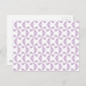 Carte Postale Roues pourpres (Devant / Derrière)