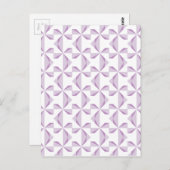 Carte Postale Roues pourpres (Devant / Derrière)