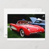 Carte Postale Rouge (Devant / Derrière)