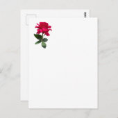 Carte Postale Rouge (Devant / Derrière)