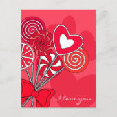 Carte postale Rouge (Devant)