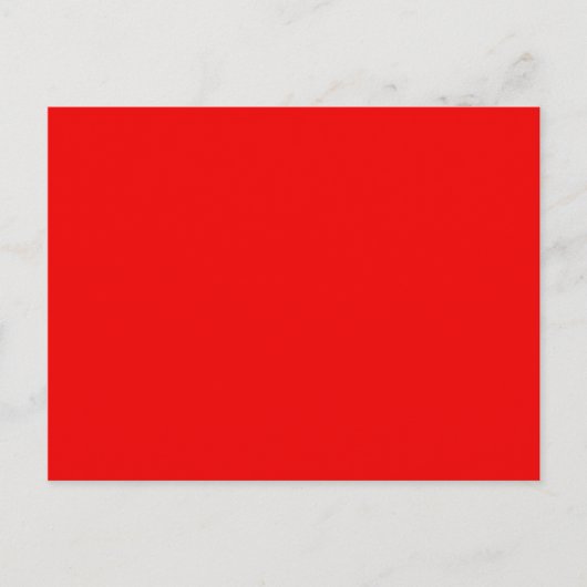 Carte Postale Rouge Arc-en-ciel (Devant)