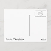 CARTE POSTALE ROUGE - BLANC & BAIE (Dos)