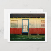 Carte Postale rouge blanc et poussière (Devant / Derrière)