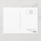 Carte Postale rouge blanc et poussière (Dos)