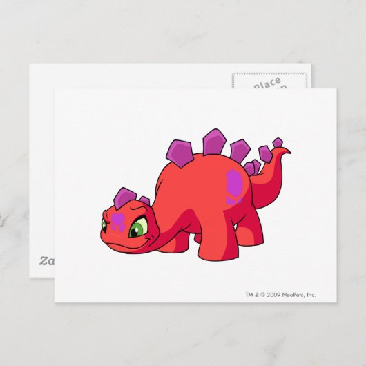 Carte Postale Rouge Chomby (Devant / Derrière)