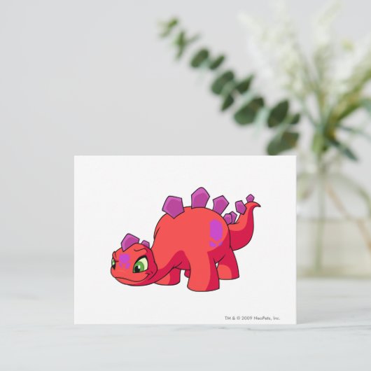 Carte Postale Rouge Chomby (Debout devant)