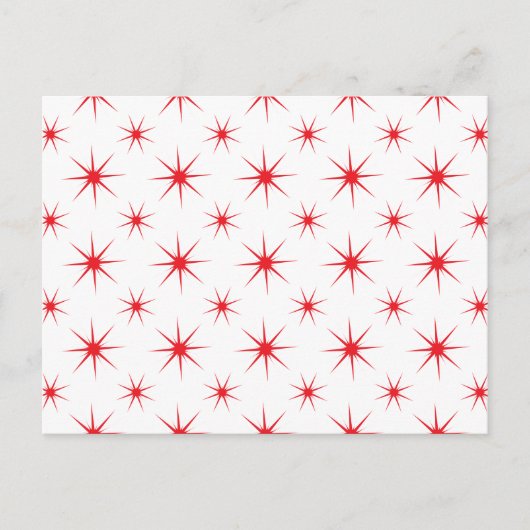 Carte Postale Rouge de l'étoile 5 (Devant)