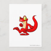 Carte Postale Rouge de Techo (Devant)