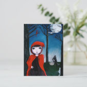 Carte Postale Rouge et voleur de muffin 1 (Debout devant)