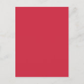 Carte Postale Rouge fraise (Devant)