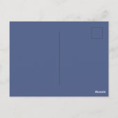 Carte Postale Rouge-gorge chanteur (Dos)