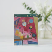 Carte Postale Rouge intense de Wassily Kandinsky (Debout devant)