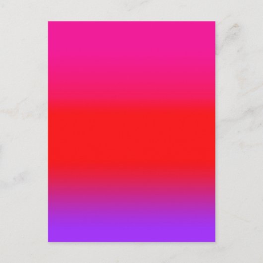 Carte Postale Rouge Magenta Festif Violet Ombre  (Devant)