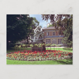 Carte Postale Rouge ? pernay, Champagne Région, Fleurs France