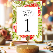 Carte Postale Rouge Rose Abstrait