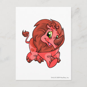 Carte Postale Rouge Tonu