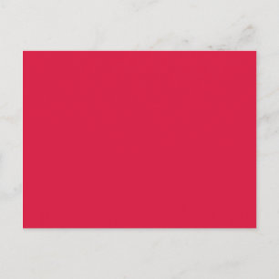 Carte Postale Rouge Uni