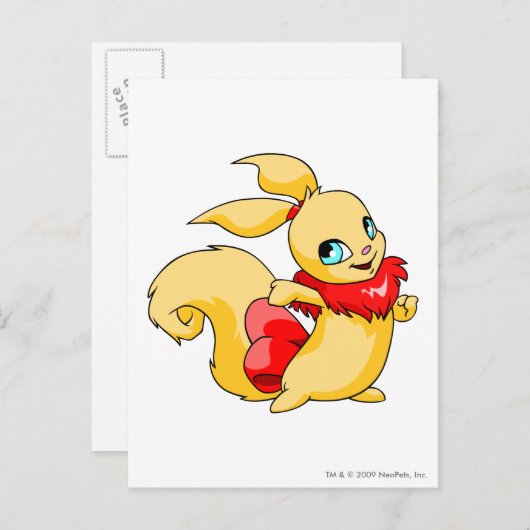 Carte Postale Rouge Usul (Devant / Derrière)