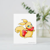 Carte Postale Rouge Usul (Debout devant)