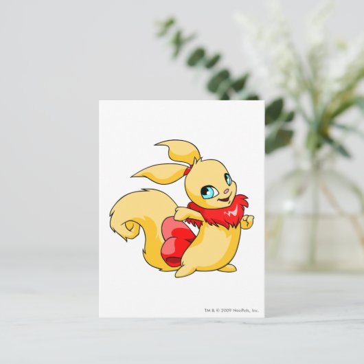 Carte Postale Rouge Usul (Debout devant)