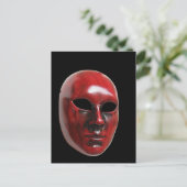 Carte postale rouge Venise (Debout devant)