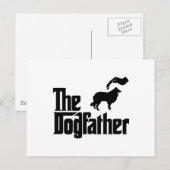 Carte Postale Rough Collie (Devant / Derrière)