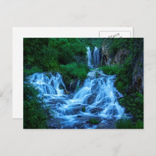 Carte Postale Roughlock tombe canyon de Spearfish (Devant / Derrière)