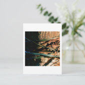 Carte Postale Rouille et fil à barbe bleu (Debout devant)