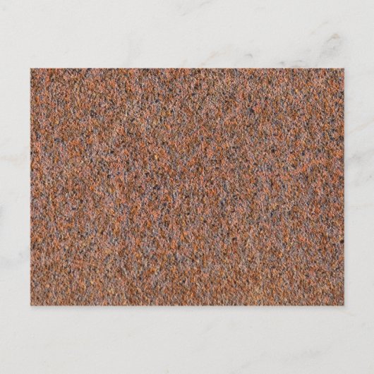 Carte Postale Rouille foncée (Devant)