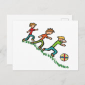 Carte Postale Roulage de fromage (Devant / Derrière)