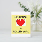 Carte Postale rouleau derby (Debout devant)