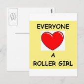 Carte Postale rouleau derby (Devant / Derrière)