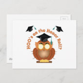 Carte Postale Rouleau d'honneur (Devant / Derrière)