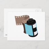 Carte Postale Rouleau film (Devant / Derrière)