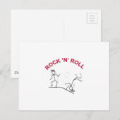 Carte Postale Rouleau Rock 'N' (Devant / Derrière)