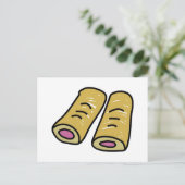 Carte Postale Rouleaux de saucisses (Debout devant)