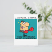 Carte Postale Roulement avec les pointes (Debout devant)