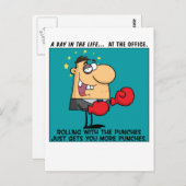 Carte Postale Roulement avec les pointes (Devant / Derrière)