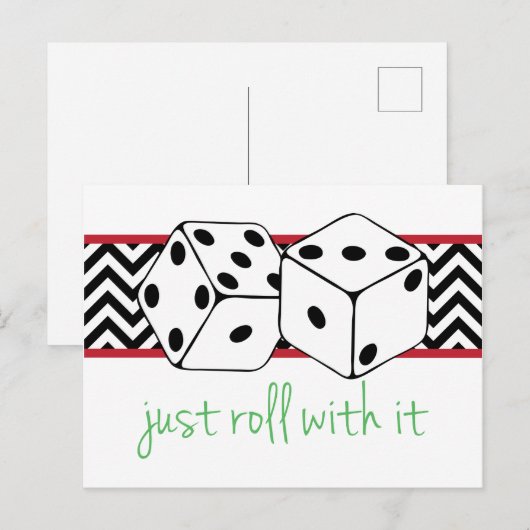 Carte Postale Rouler (Devant / Derrière)