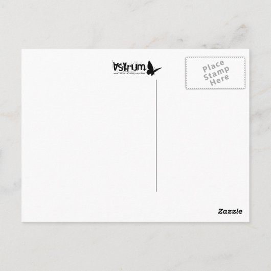 Carte Postale roulette (Dos)