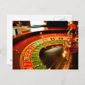 Carte Postale Roulette à roulette tournante (Devant / Derrière)