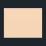 Carte Postale roulette de pêche couleur<br><div class="desc">bouffée de pêche couleur FFDAB9</div>