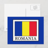 Carte Postale Roumanie (Devant / Derrière)