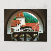 Carte Postale Roumanie, château de Dracula, Bran, Transylvannie, (Devant)