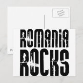 Carte Postale Roumanie Rocks (Devant / Derrière)