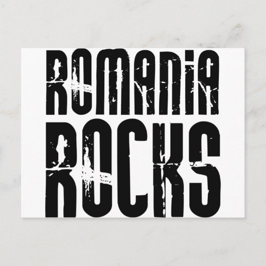Carte Postale Roumanie Rocks (Devant)