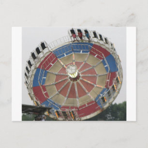 Carte Postale Roundup Amusment Park Ride
