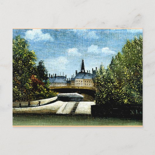 Carte Postale Rousseau - L'île de la Cité, l'art (Devant)