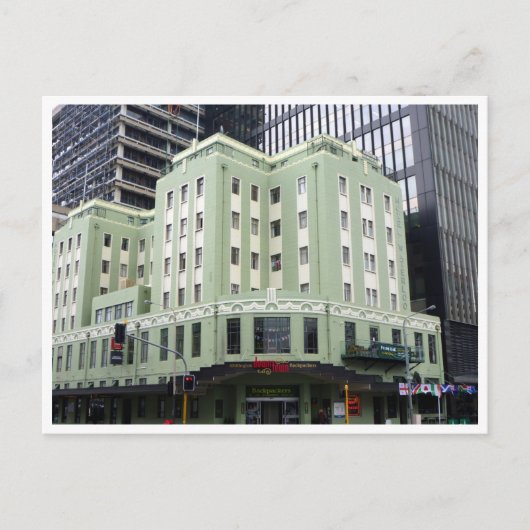 Carte Postale routard wellington (Devant)